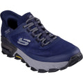 Skechers Max Protect Assembly Textil Herren Wanderstiefel In Marineblau