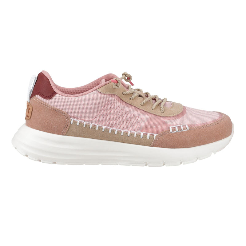 HEYDUDE Sirocco Alta Boho Polyester Mischung Damen Sneaker In Rosépink