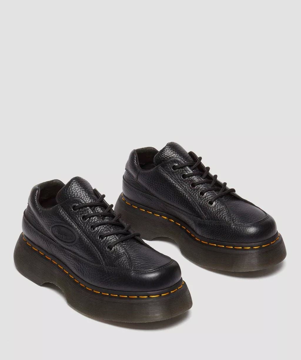 Dr. Martens Buzz 5I Lederschuhe Für Damen In Schwarz