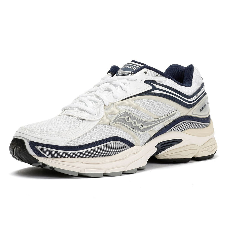 Saucony ProGrid Omni 9 Weiße Sneakers