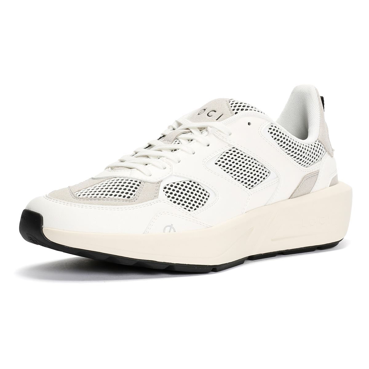 LØCI VØLT Plastik Weiße Sneakers