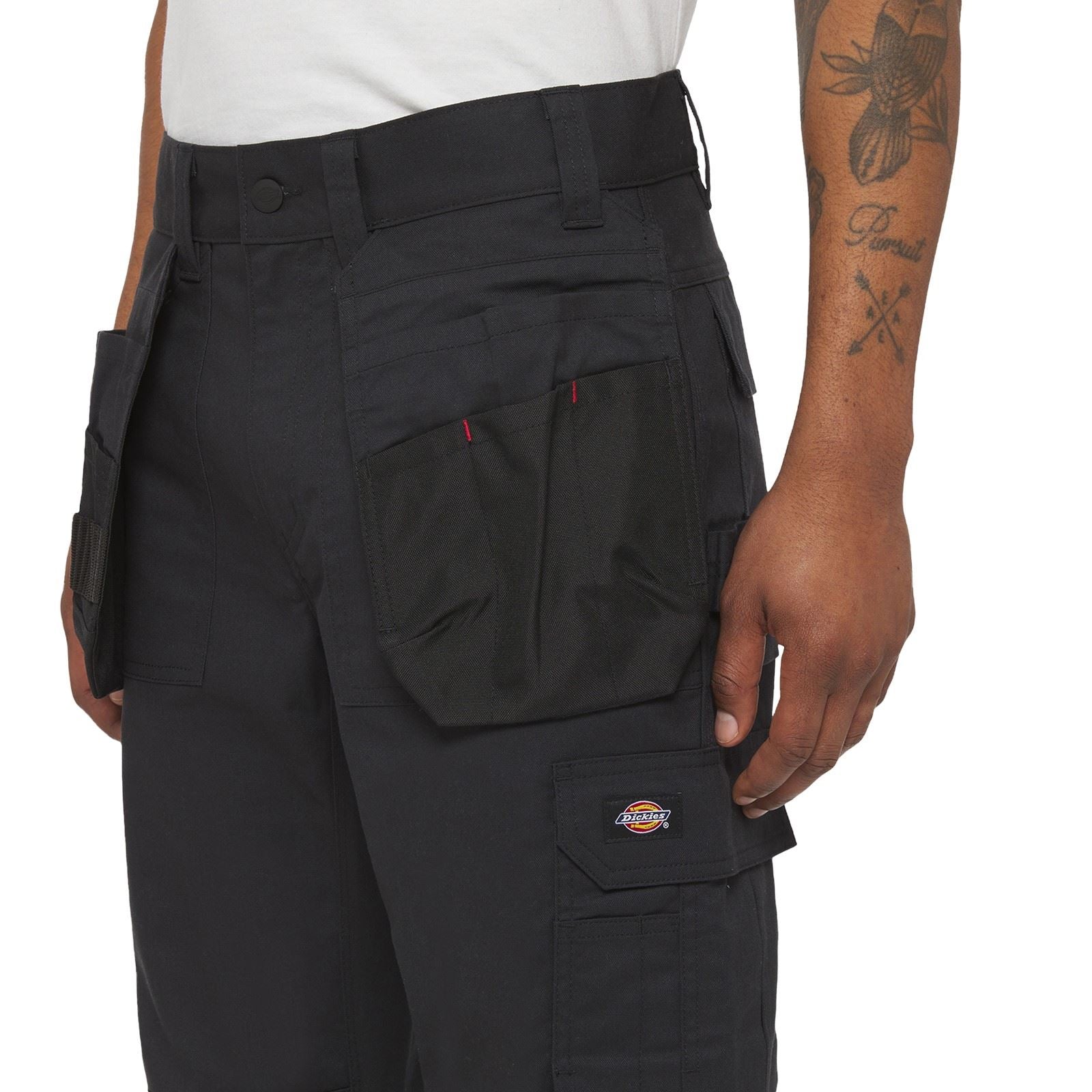 Dickies Multi Pocket Utility Polyester Herren Schwarze Farbe Arbeitshose