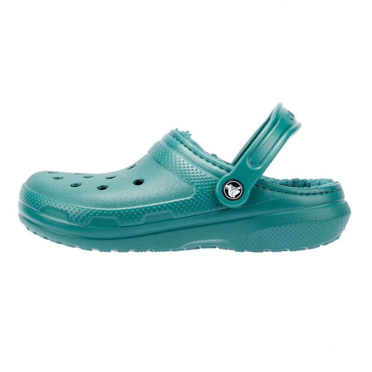 Crocs Classic Lined Damen Sandalen In Grün