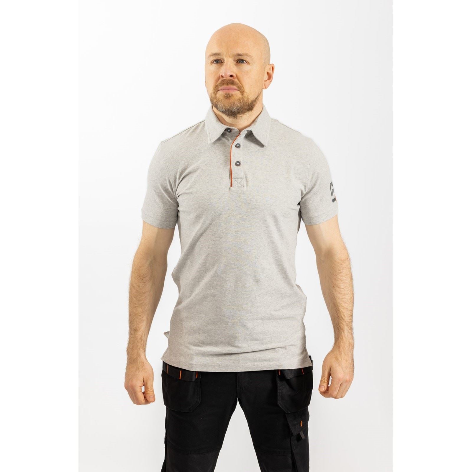 Helly Hansen Workwear Kensington Baumwoll Herren Poloshirt In Grau