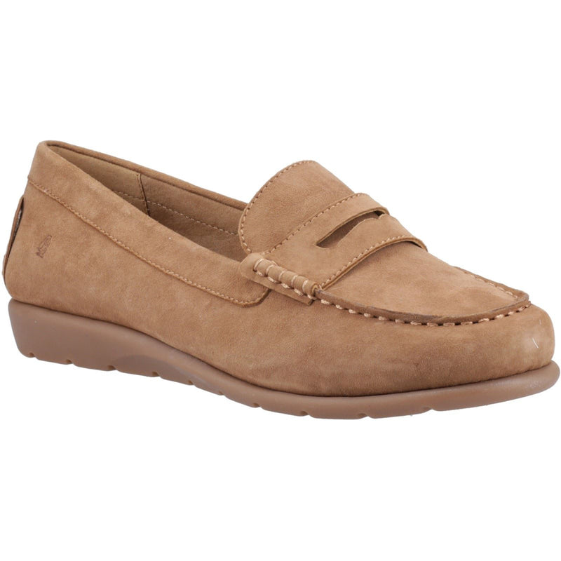 Hush Puppies Shelby Damen Wildleder Schlupfschuhe In Tan