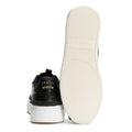 Cruyff Endorsed Tennis Herren Schwarz Leder Sneaker