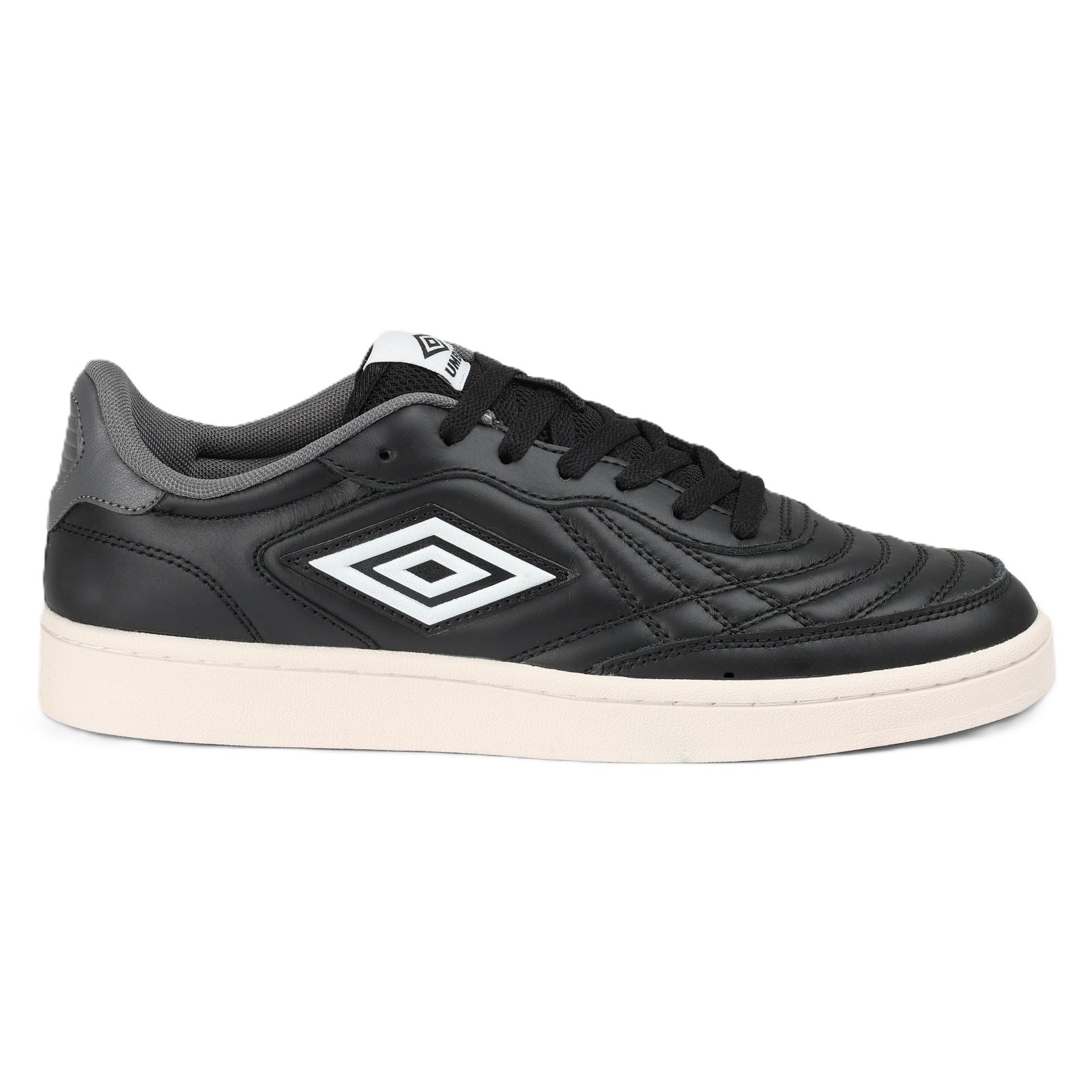 Umbro Clayton Leder Schwarze Sneakers