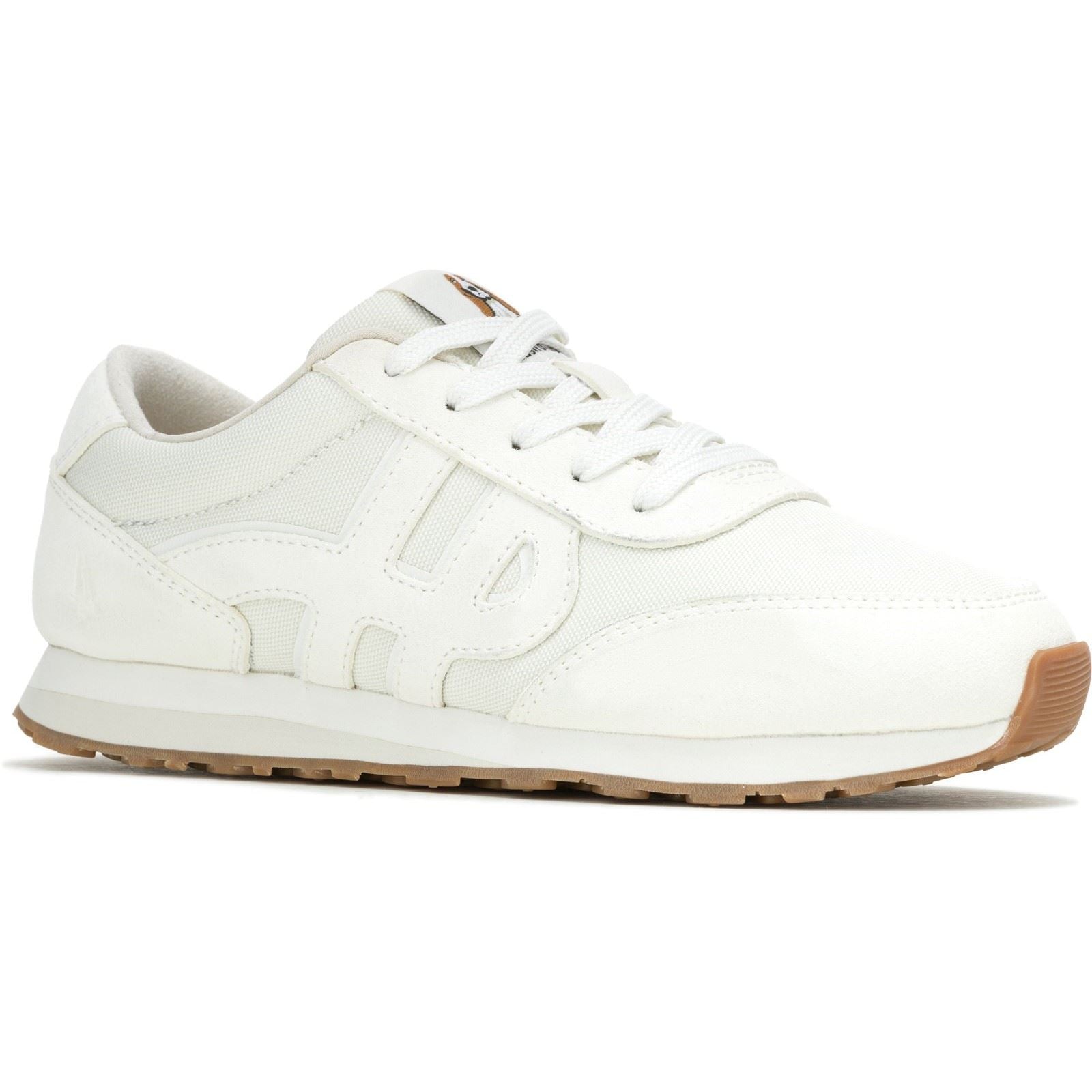 Hush Puppies Seventy8 Damen Sneaker Aus Cremefarbenem Leder