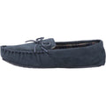 Hush Puppies Clyde Wildleder Herren Hausschuhe In Marineblau