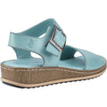 Hush Puppies Ellie Damen Sandalen Aus Leder In Aqua