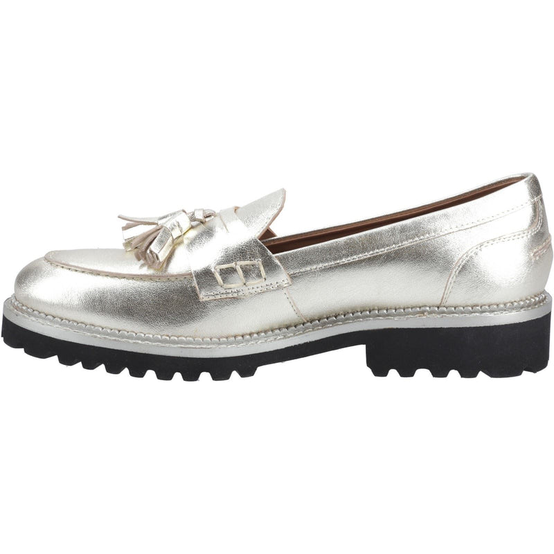 Hush Puppies Ginny Loafer Damen Wildlederloafer In Gold