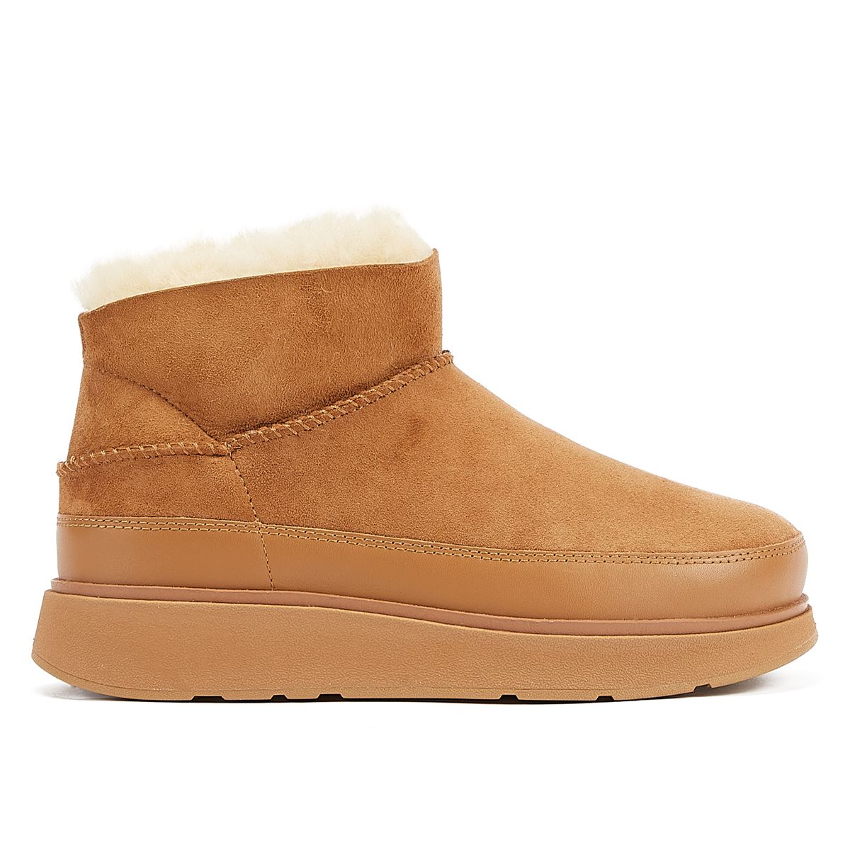 FitFlop Ultra Mini Damen Stiefeletten In Beige