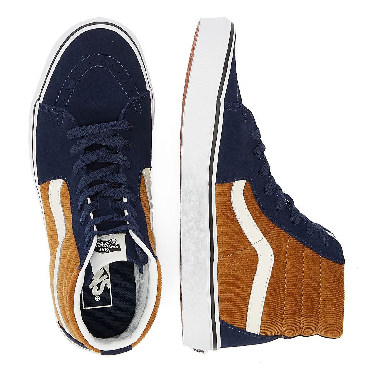 Vans SK8-Hi Cord Herren Blau Trainer