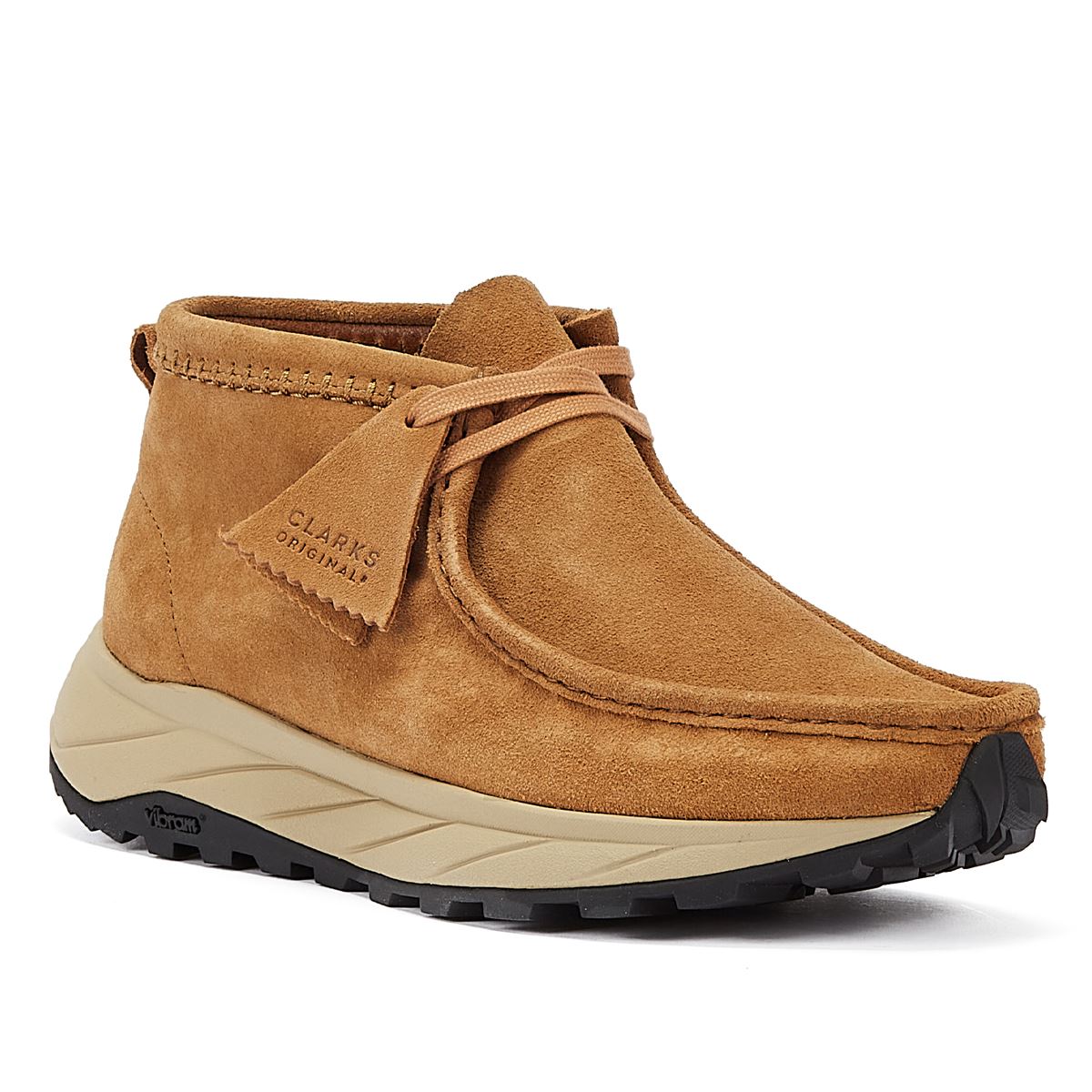 Clarks Originals Wallabee Eden Wildleder Herren Schnürschuhe In Braun