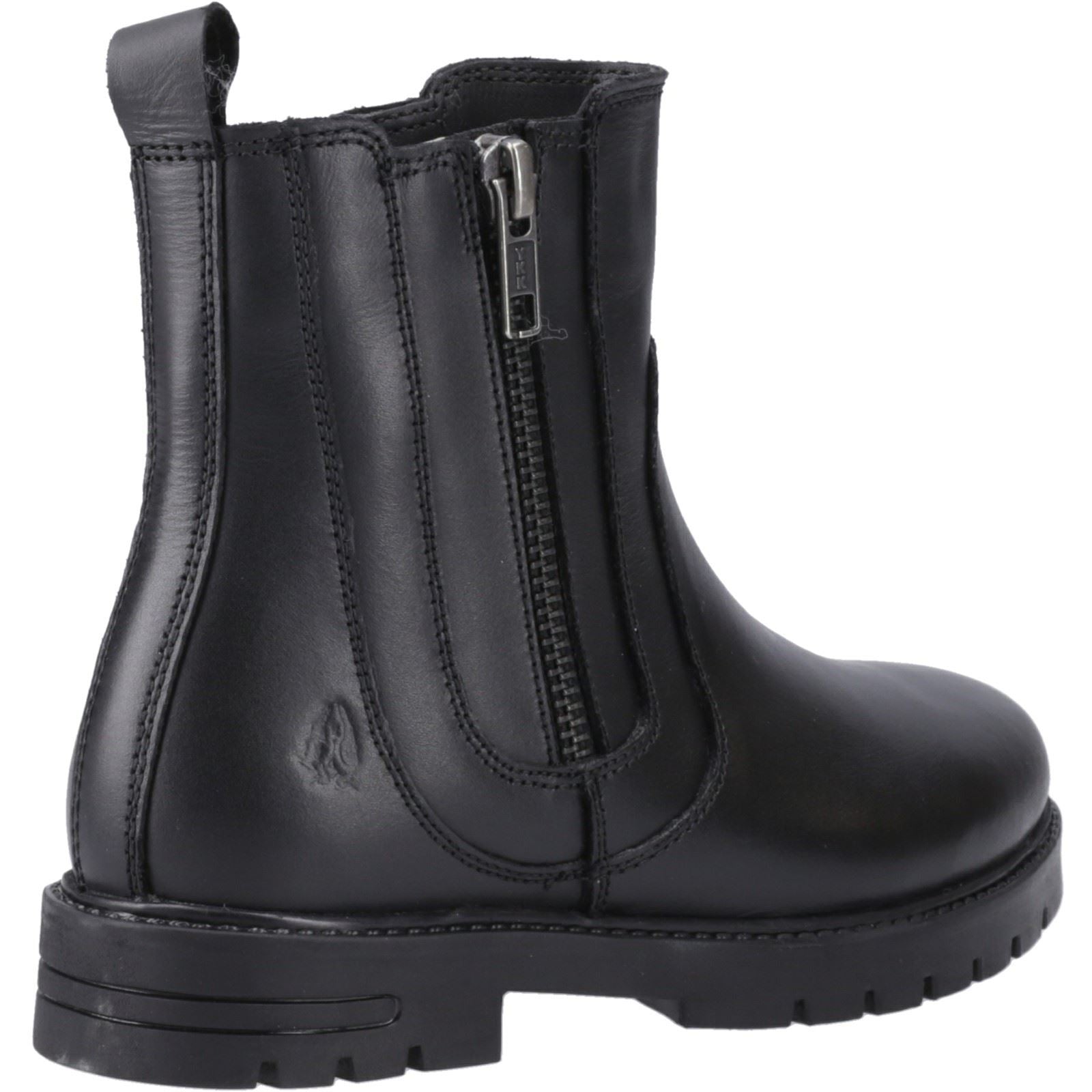 Hush Puppies Liana Mädchen Schwarze Farbe Lederstiefel