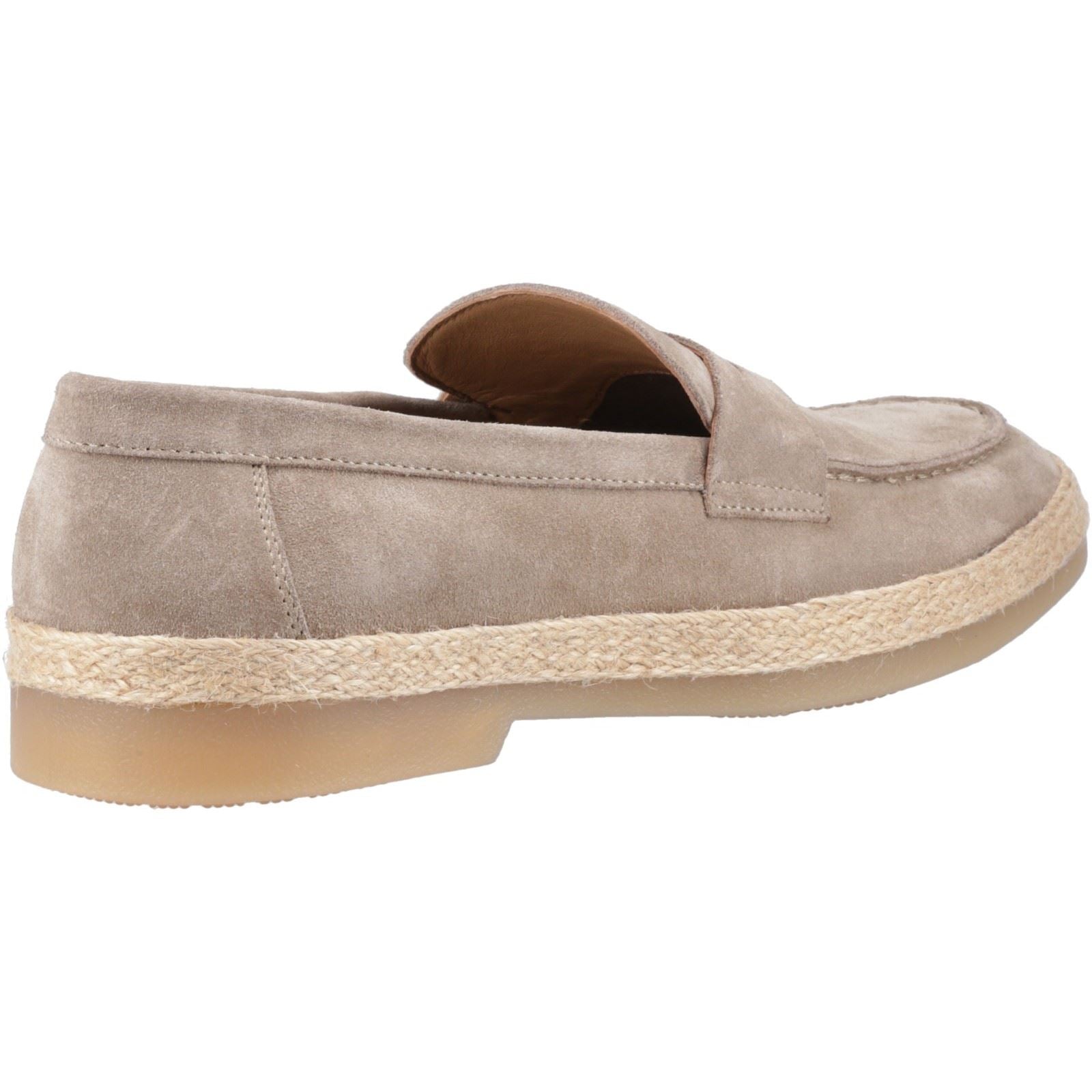 Hush Puppies Laurence Herrenloafer Aus Wildleder In Taupe