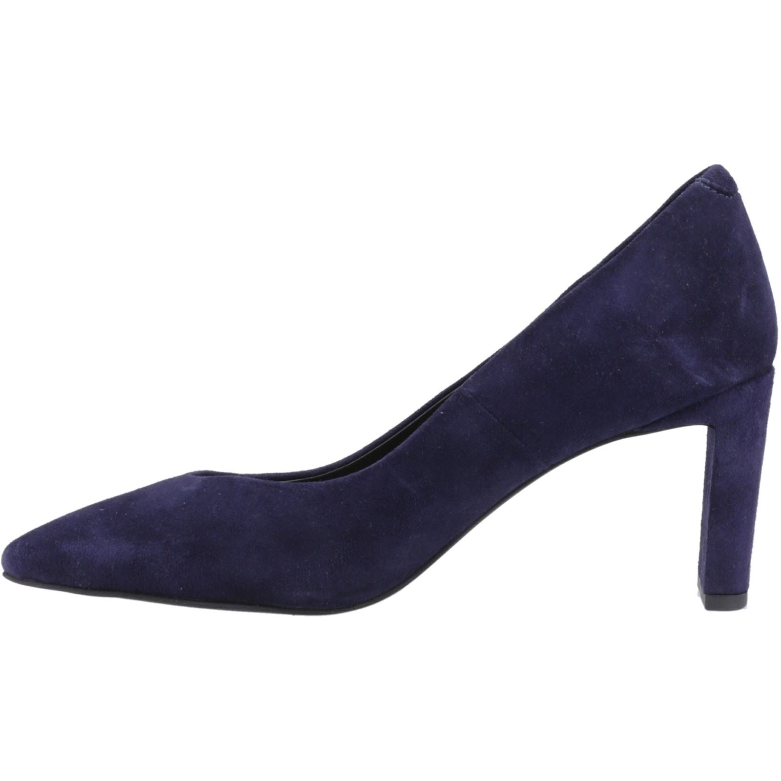 Hush Puppies Olivia Damen Wildlederschuhe In Marineblau
