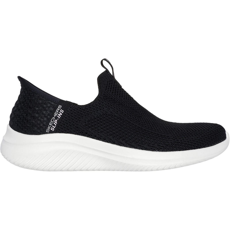 Skechers Ultra Flex 3.0 Easy Win Textile Damen Sneaker In Schwarz