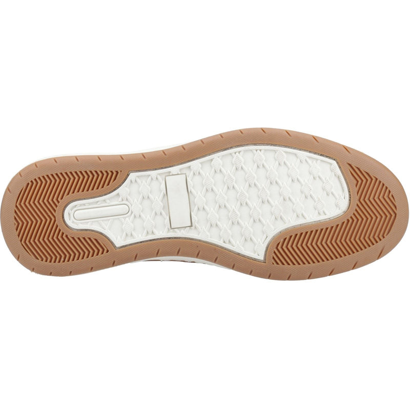 Hush Puppies Bowen Herren Lederschuhe In Tan Zum Schnüren
