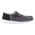 HEYDUDE Wally Funk Open Mesh Herren Bootsschuhe In Schwarz/Weiß