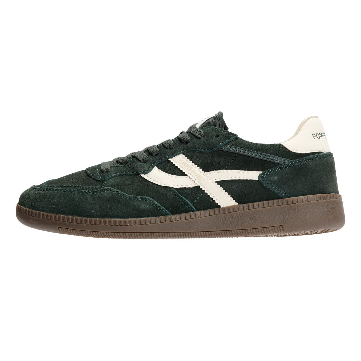 Pompeii Elan Sala Wildleder Herren Grün Sneakers