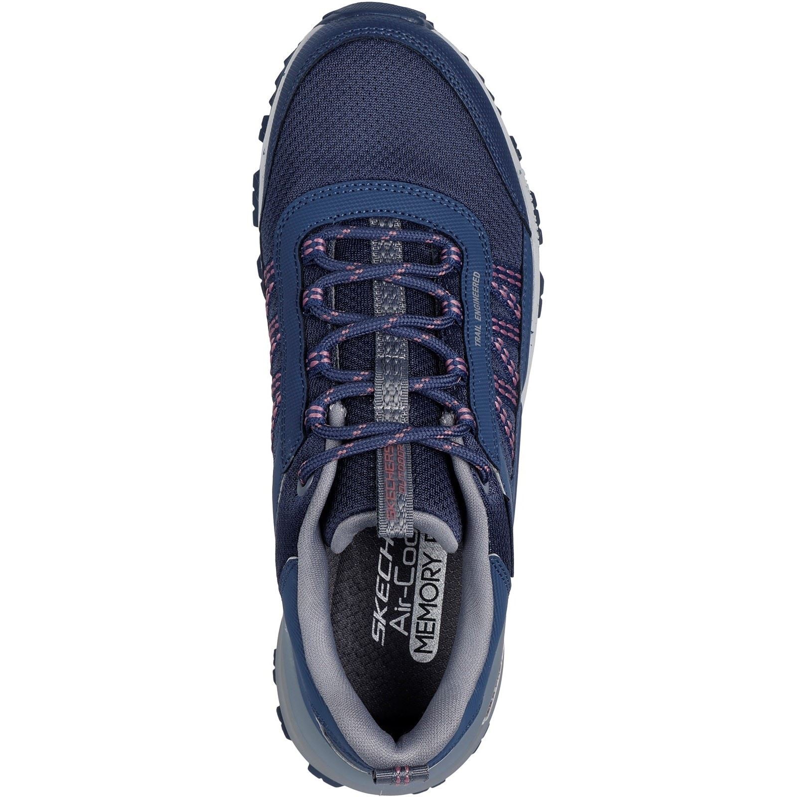 Skechers Max Protect Legacy Damen Wanderstiefel Aus Leder In Marineblau
