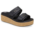 Crocs Brooklyn Buckle Damen Schwarze Farbe Sandalen