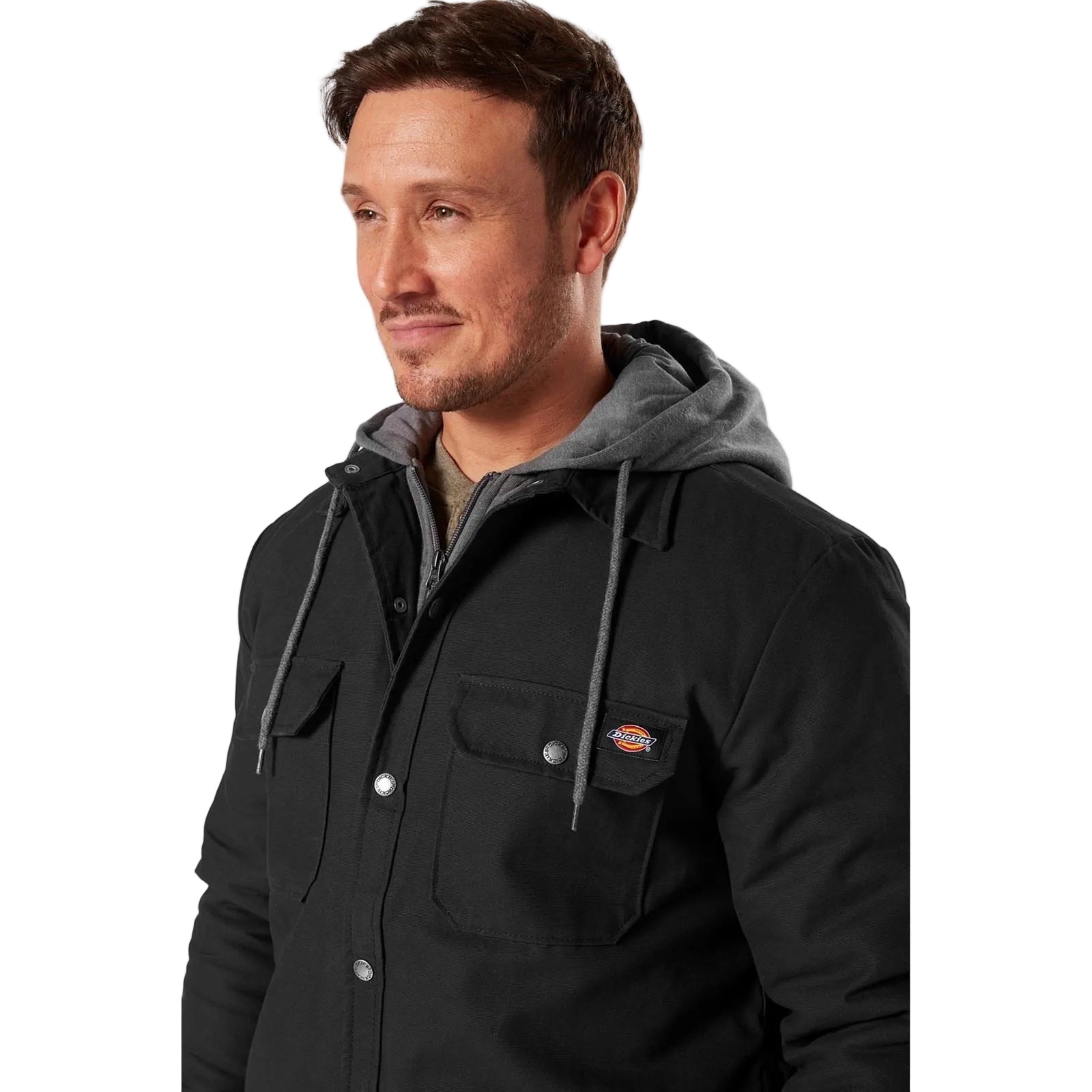 Dickies Duck Herren Schwarzes Hemdjacke