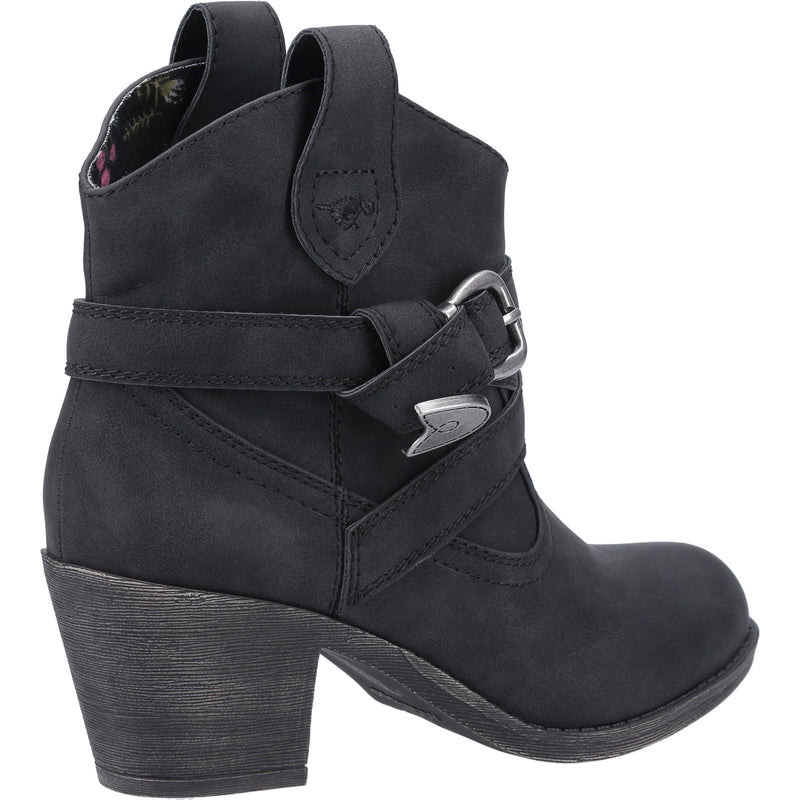 Rocket Dog Satire Damen Schwarze Stiefel