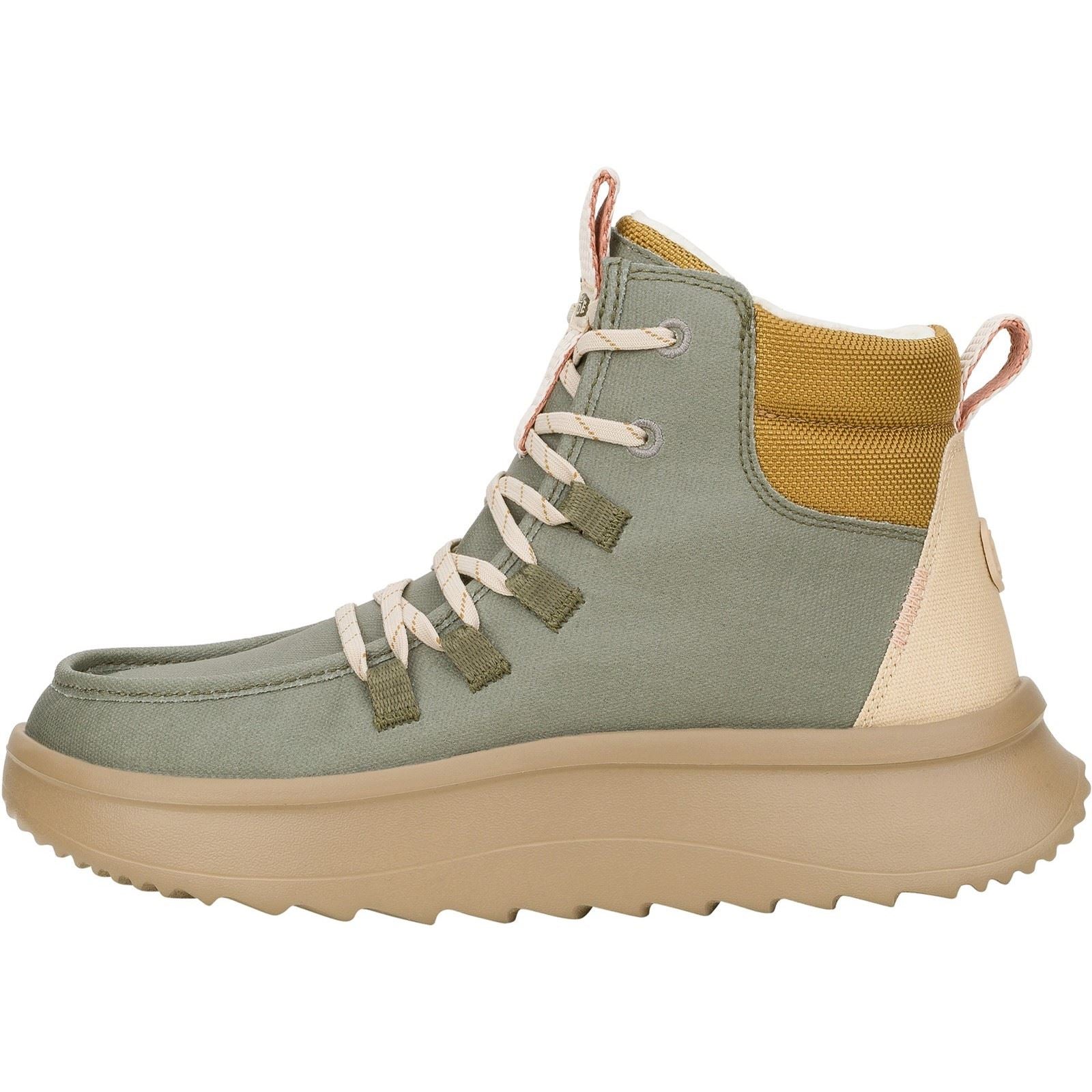 HEYDUDE Wendy Peak Apres Damen Olivenstiefel