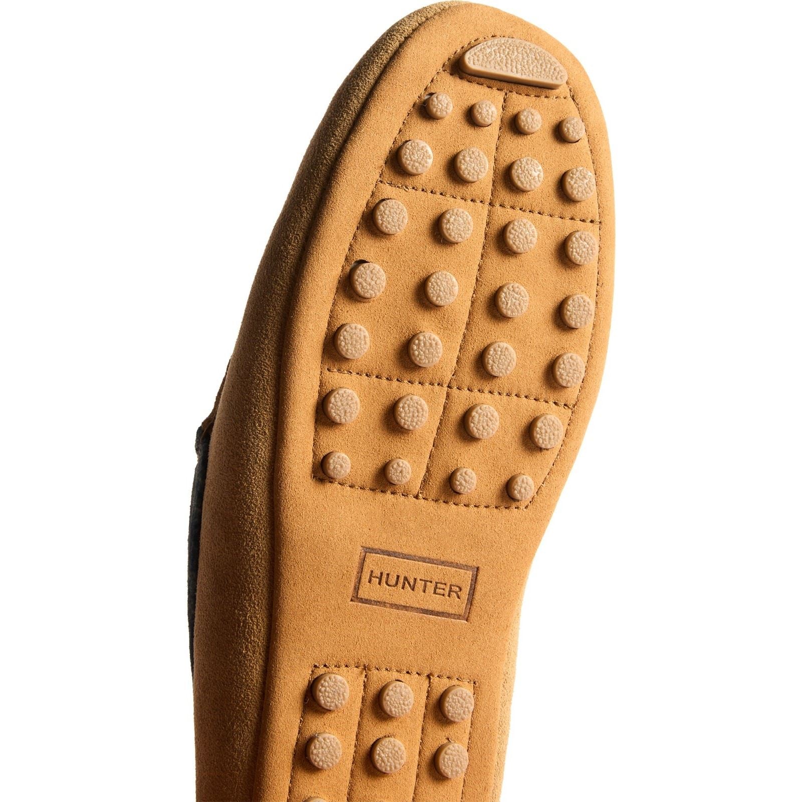 Hunter Moccassin Wildleder Herren Keks Hausschuhe