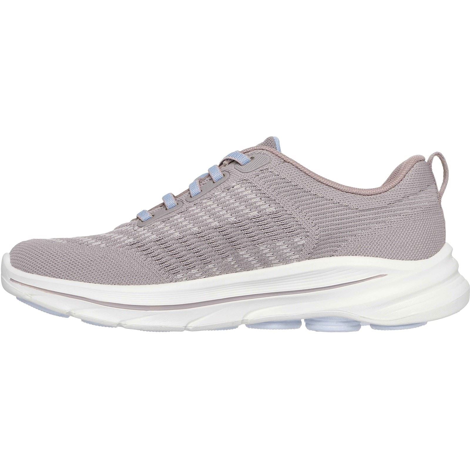 Skechers GO WALK 8 Britt Textil Damen Sneaker In Taupe/Blau
