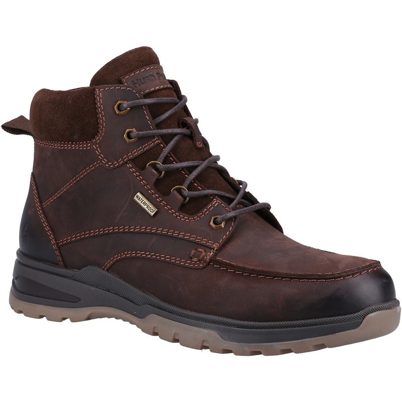 Hush Puppies Palmer Braune Herrenstiefel Aus Leder