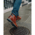 Hush Puppies Jonas Chukka Leder Herren Stiefel In Tan