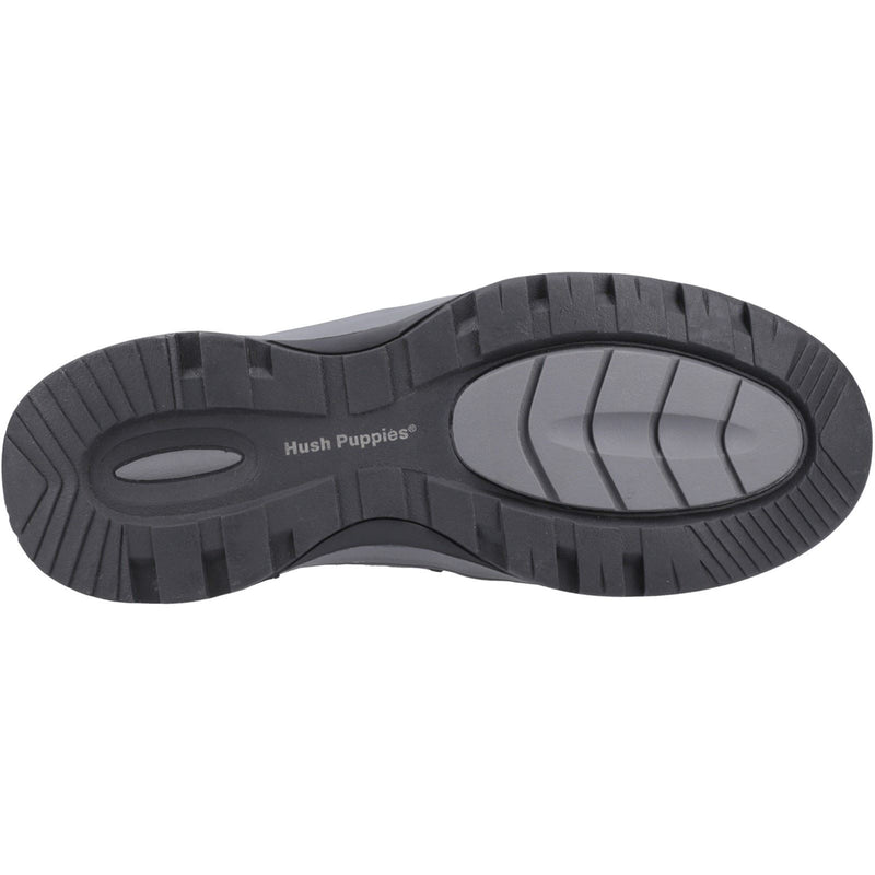 Hush Puppies Jasper Herren Mokassins Aus Grauem Nubukleder