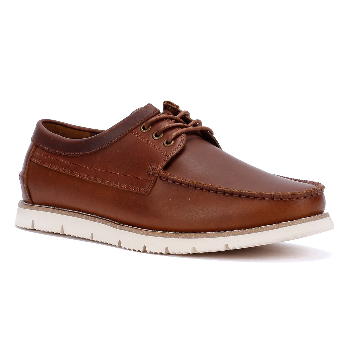 Ben Sherman Soho Wildleder Herren Schnürschuhe In Braun