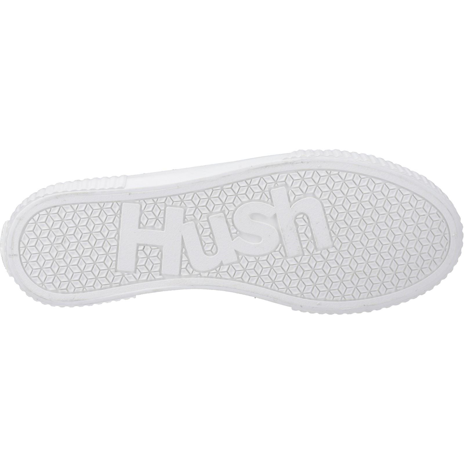 Hush Puppies Freya Canvas Damen Sneaker Aus Weißem Textil