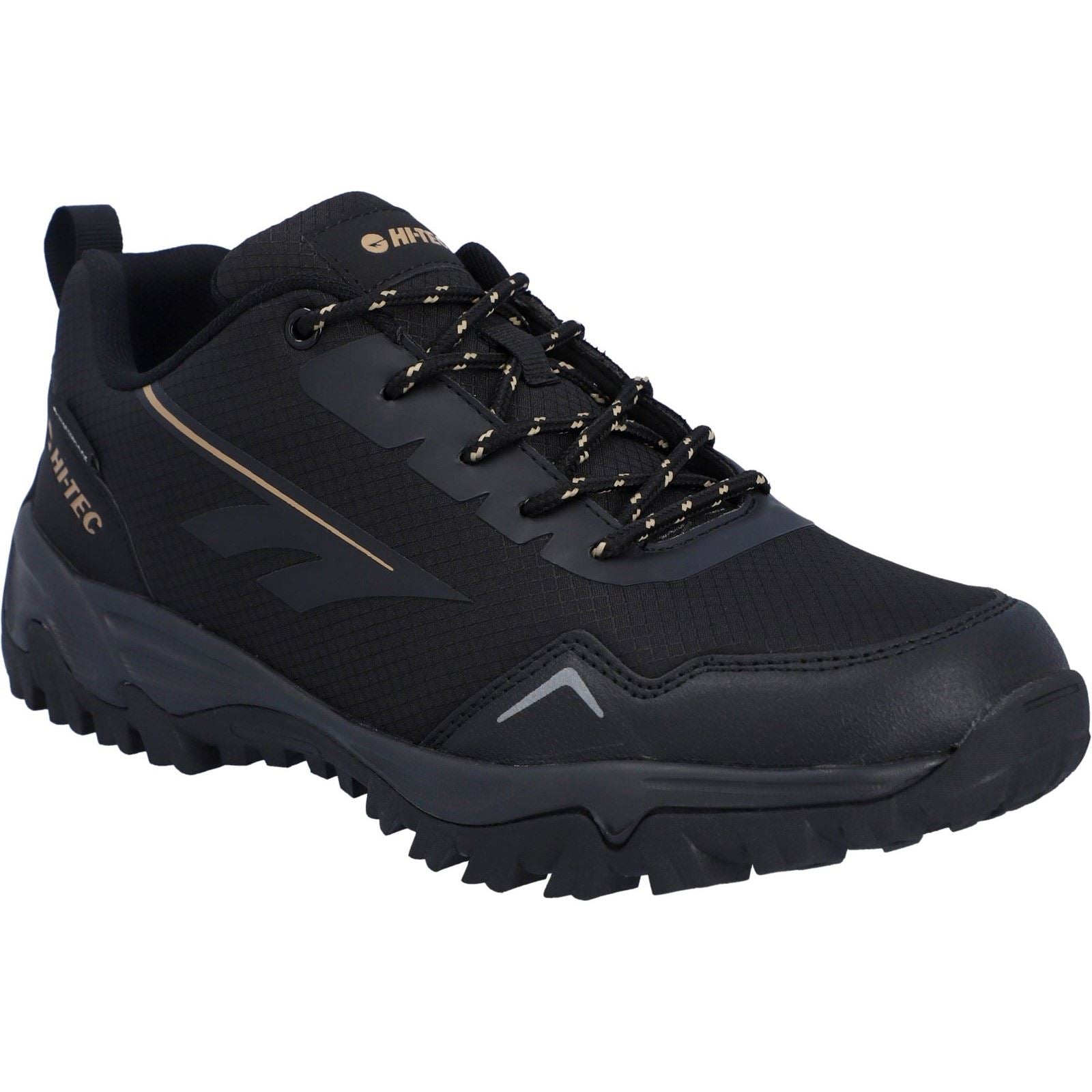 Hi-Tec JAGUAR SPORT WP Herren Wanderschuhe Schwarz/Dune aus Polyester