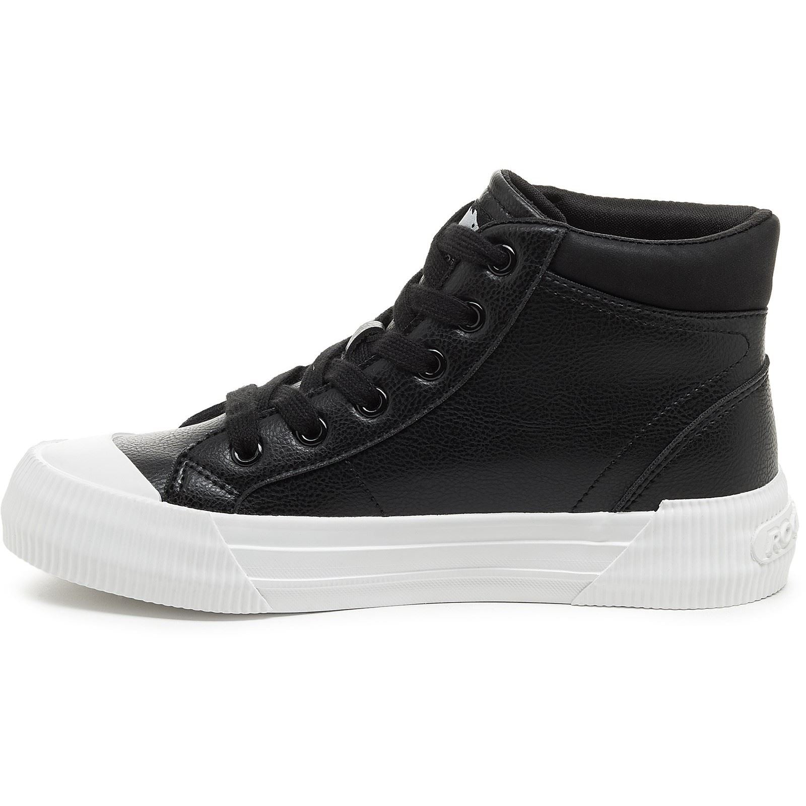Rocket Dog Cheery Hi Damen-Sneakers In Schwarz