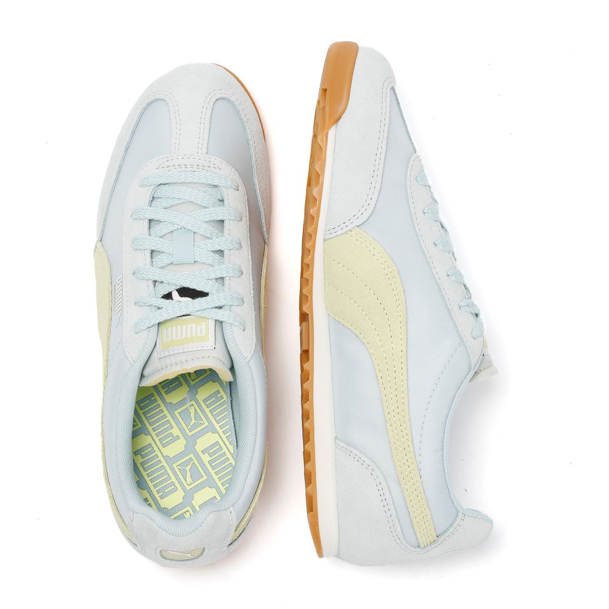 Puma Arizona Nylon Damen Blaue Turnschuhe