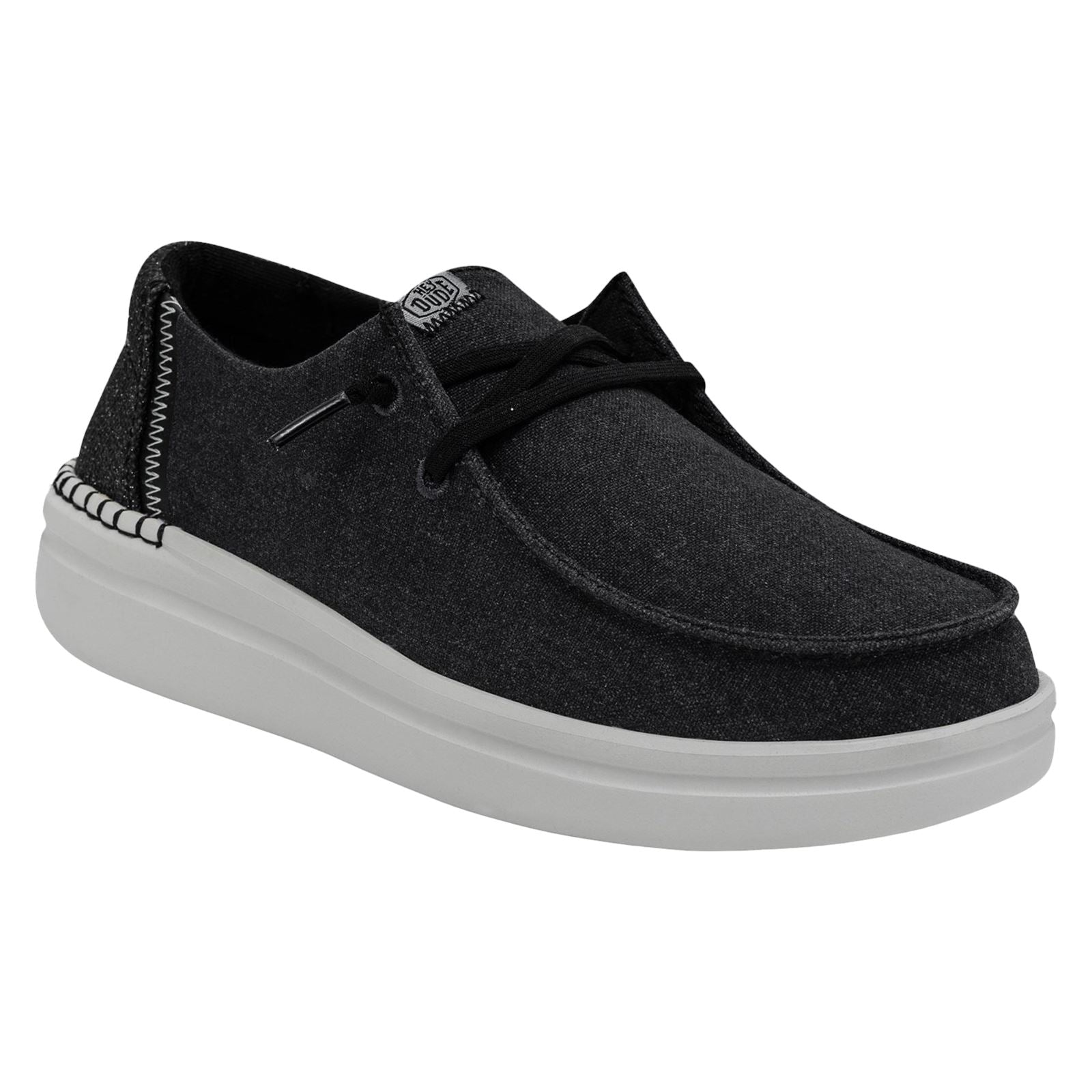 HEYDUDE Wendy Rise Damen-Schwarze Farbe Loafer
