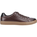 Hush Puppies Colton Herren Sneaker Aus Leder In Kaffeebraun
