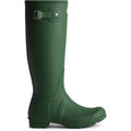 Hunter Original Tall Tartan Back Strap Damen Gummistiefel In Grün