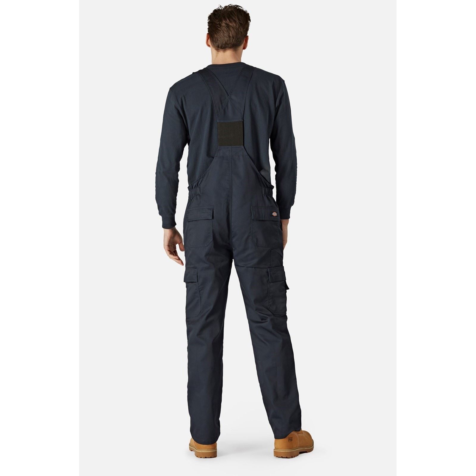 Dickies Everyday Bib and Brace Polyester Herren Blaue Arbeitsoverall