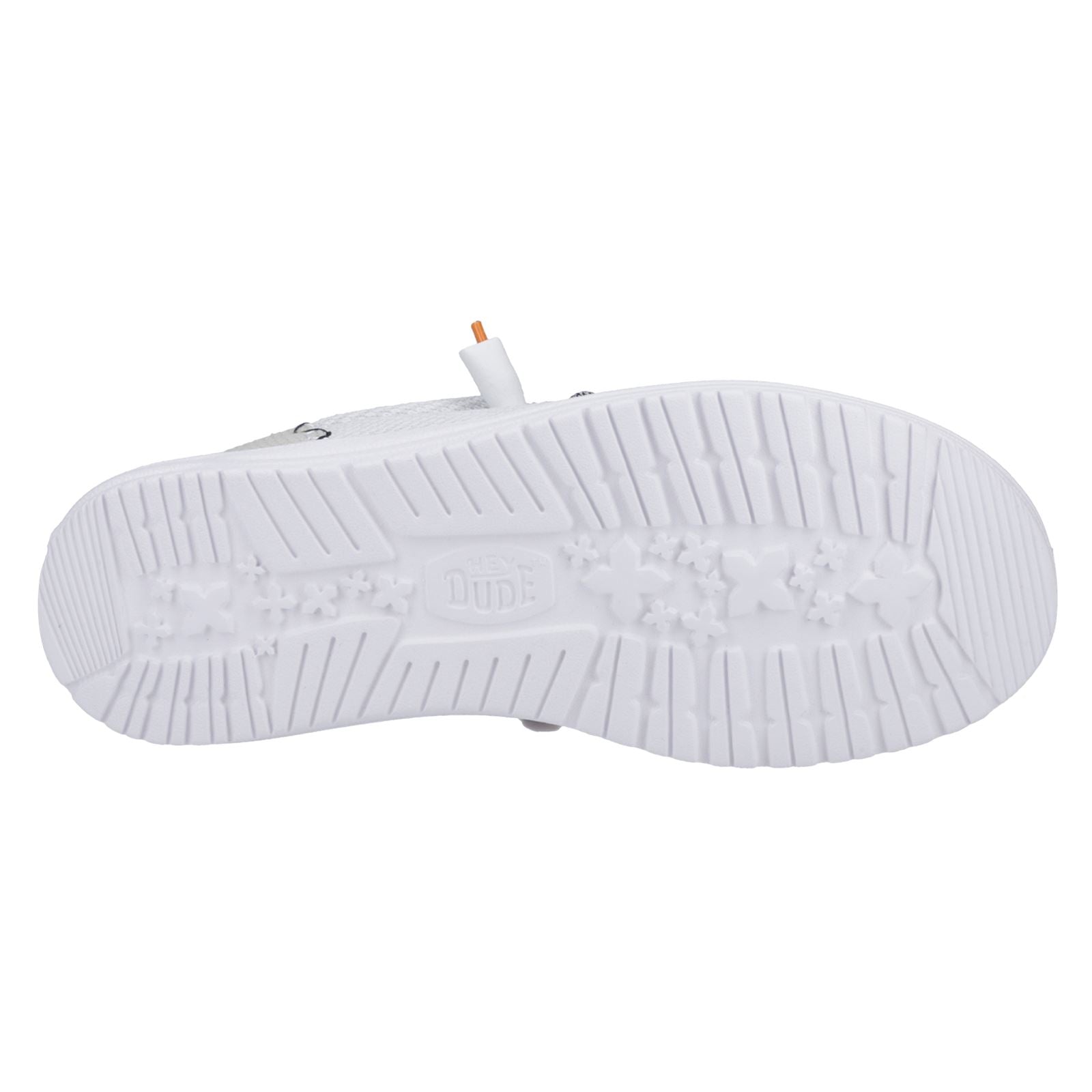 HEYDUDE Wally Funk Open Mesh Herren Weiße Bootsschuhe