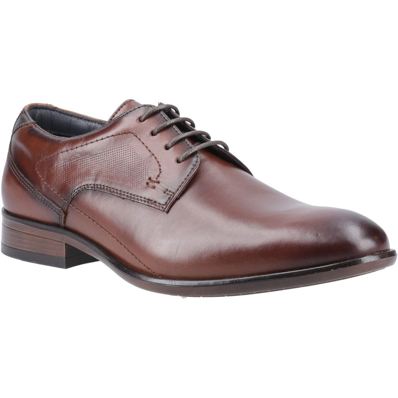 Pod Carl Leder Herren Cognac Schnürschuhe