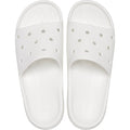 Crocs Classic Slide Thermoplastische Weiße Folien