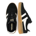 Gola Grandslam Suede Damenschwarze Turnschuhe