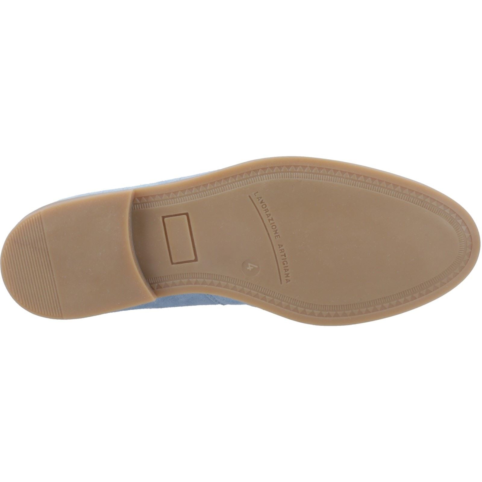Hush Puppies Natasha Damen Lederslipper In Blau