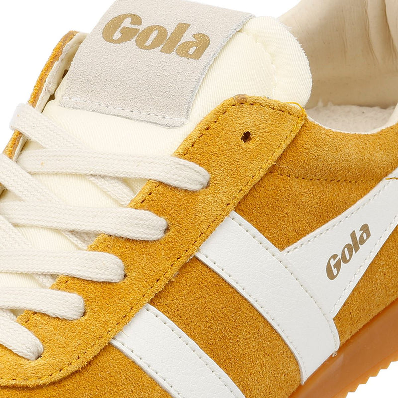 Gola Elan Wildleder Damen Gelbe Turnschuhe